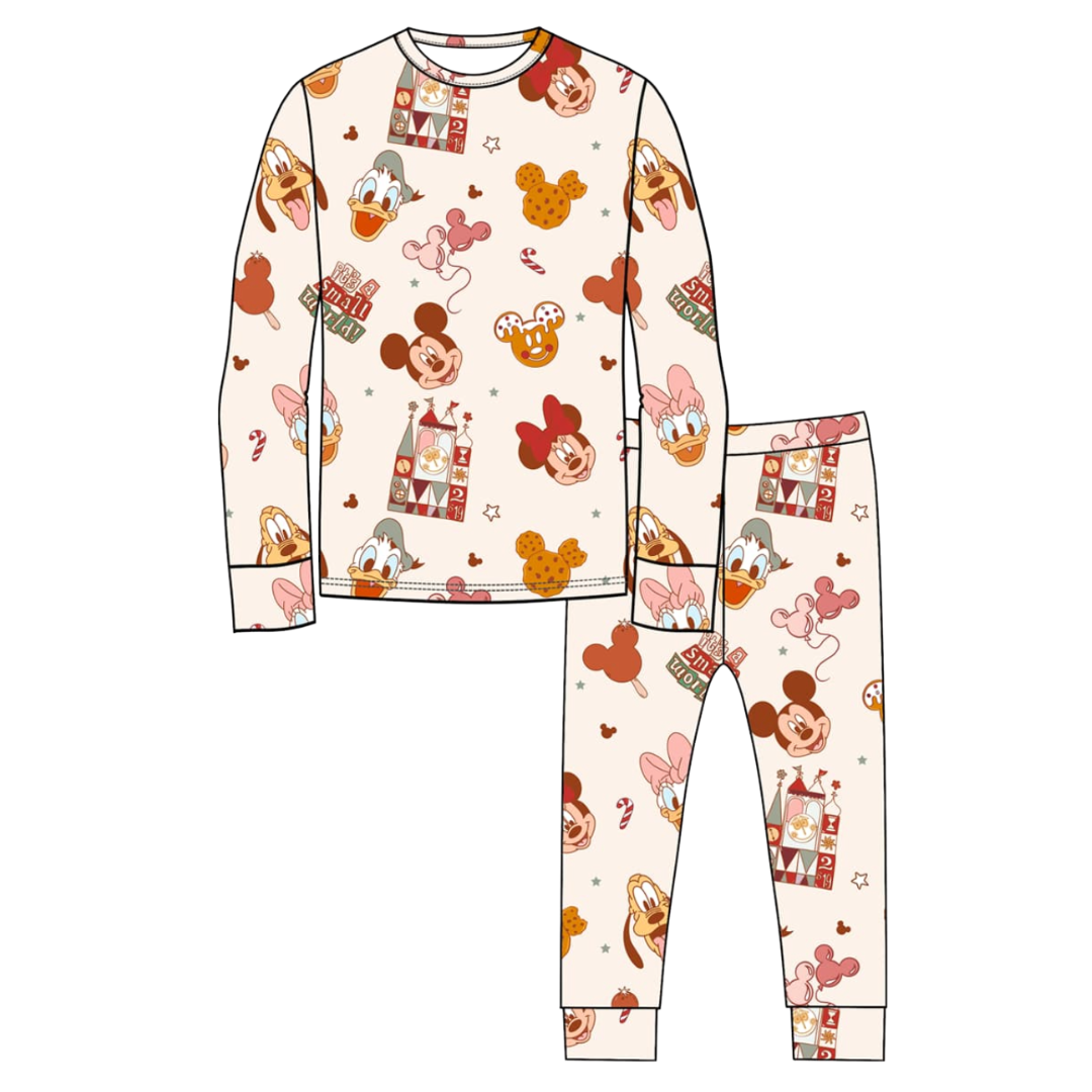 Merry Magic Toddler & Kids 2-Piece Bamboo Pajamas