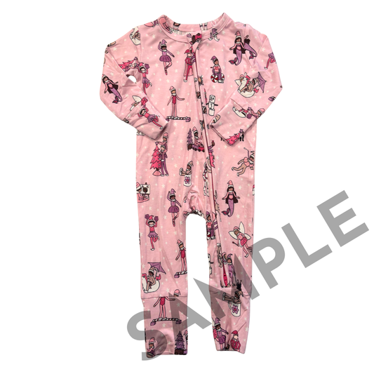 Pink Elfie Size 3-6 Mo.