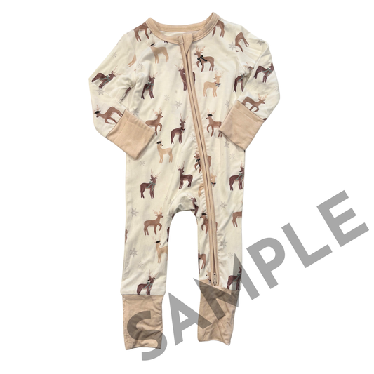 Neutral Reindeer Size 3-6 Mo.