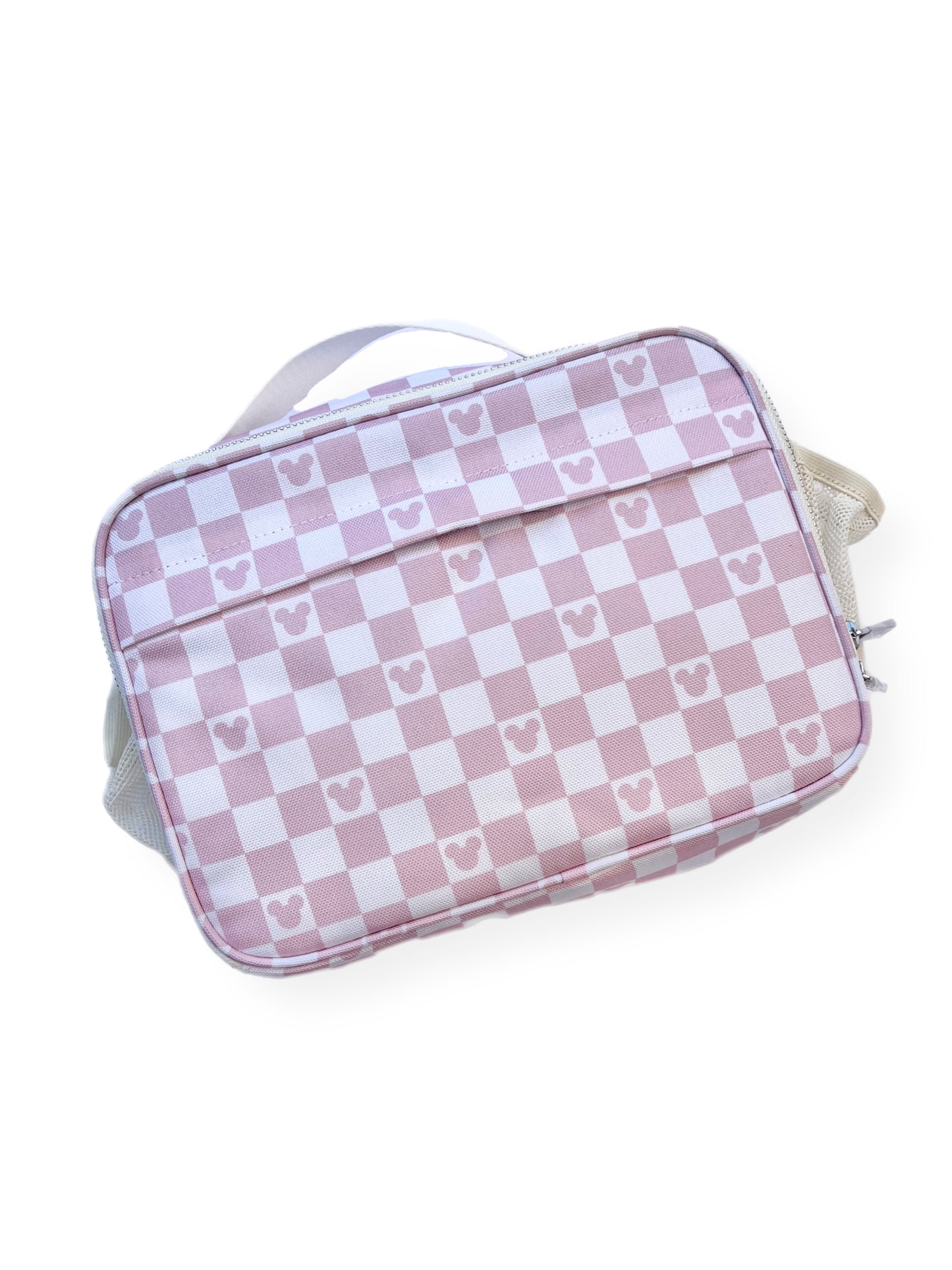 Pink Checkered Magic Lunchbox
