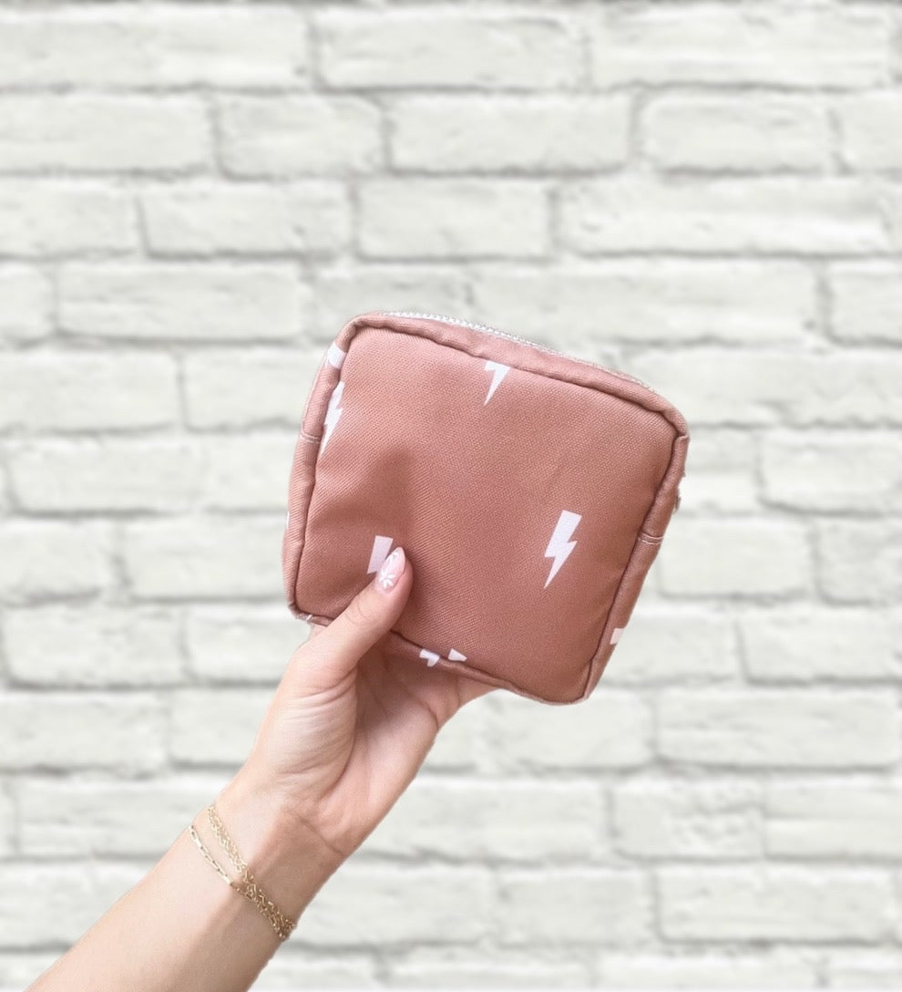 Neutral Bolts Square Pouch