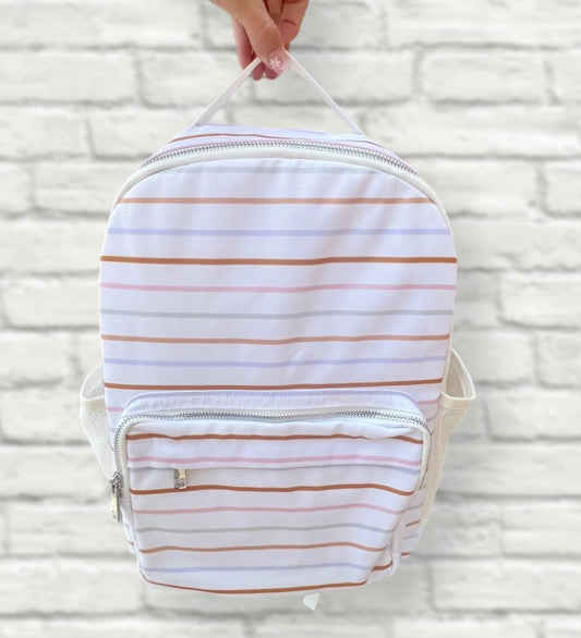 Back To School Stripes Backpack