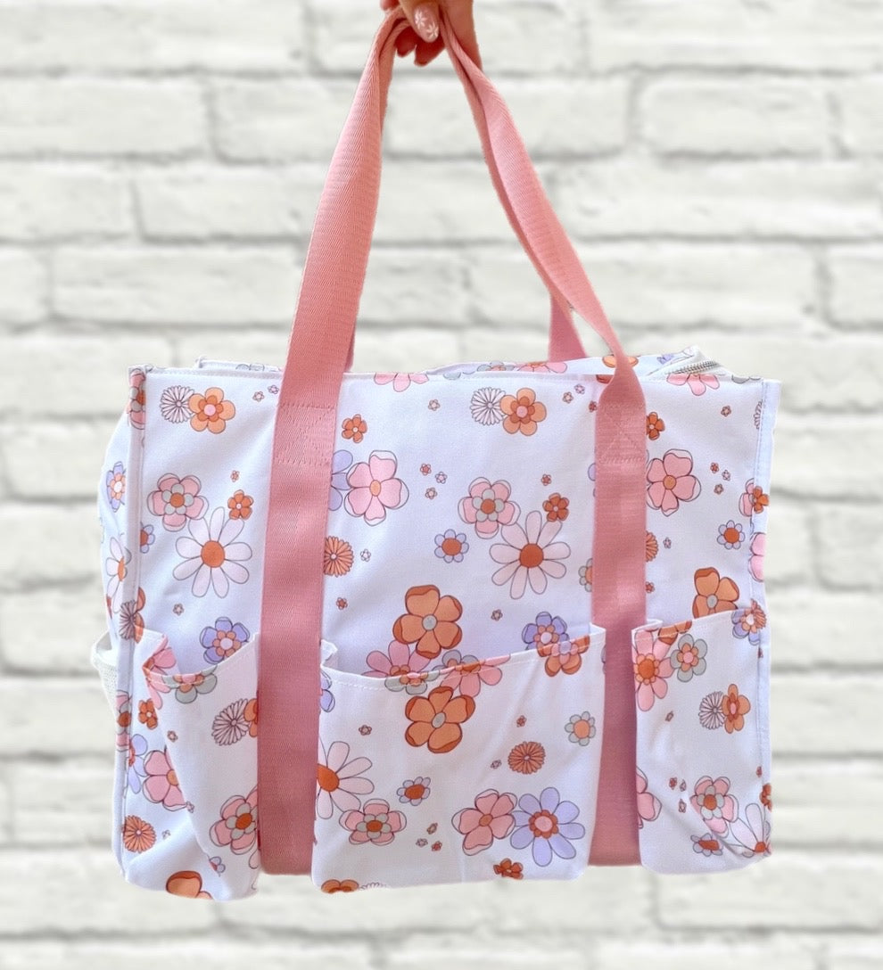 Flirty Flowers Tote Bag