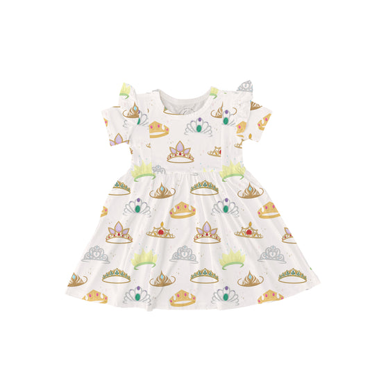 Tiara Time Girls Twirl Dress