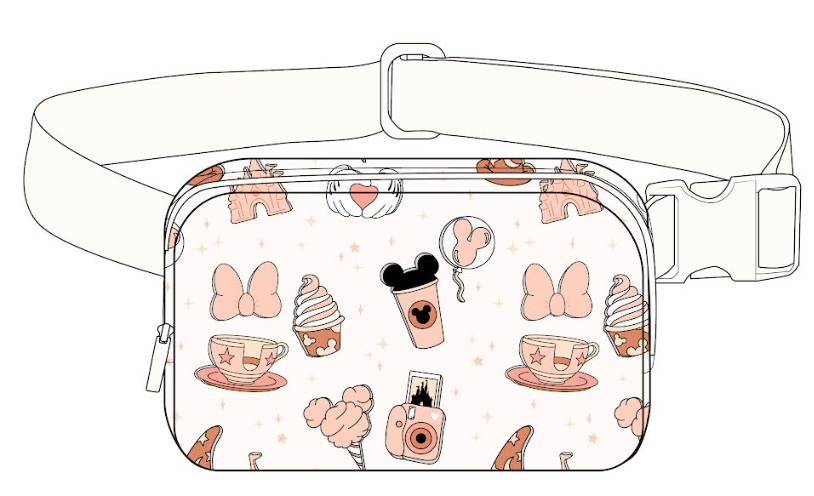 Pins & Treats Magical Belt Bag