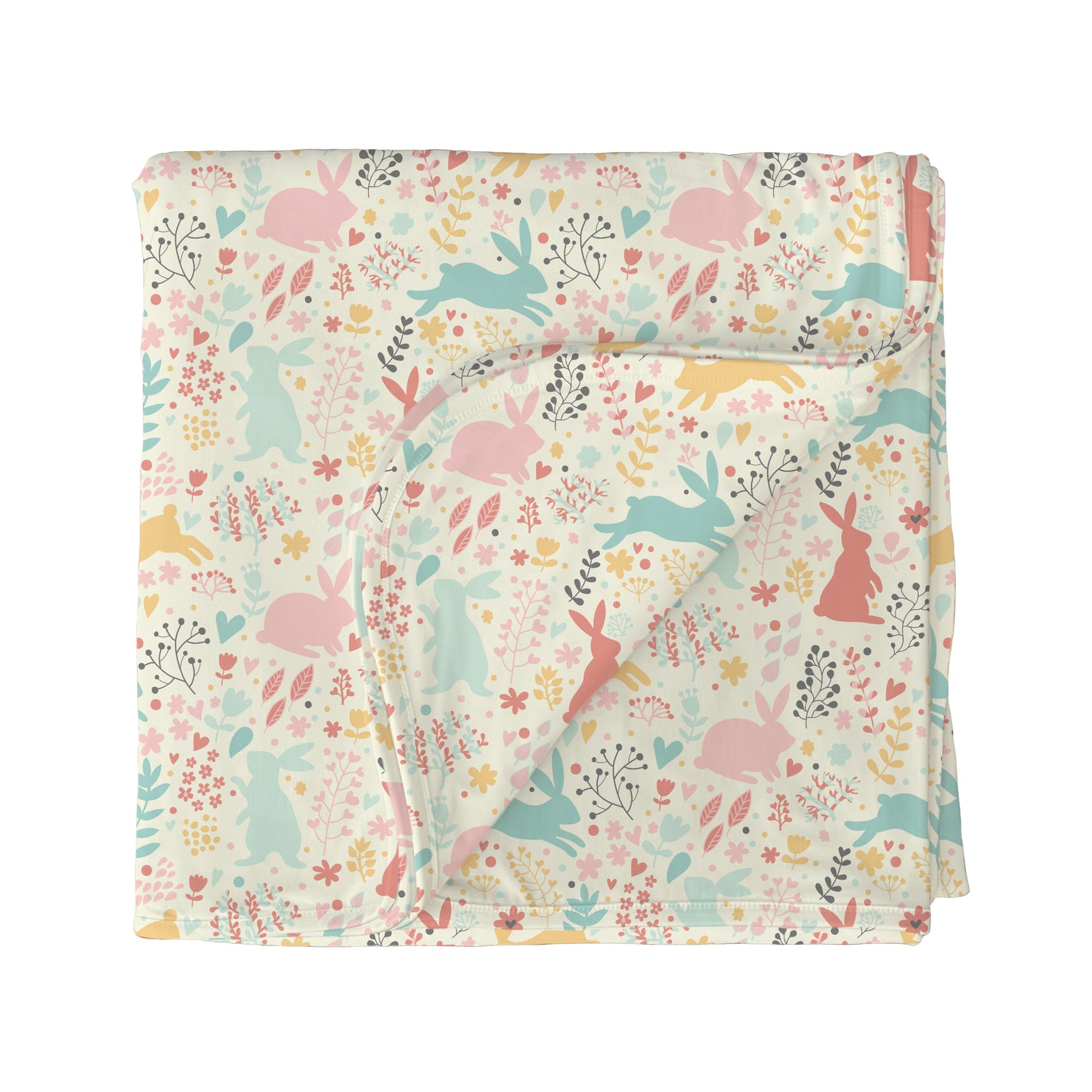 Bunny Snuggles Bamboo 3-Layer Blanket