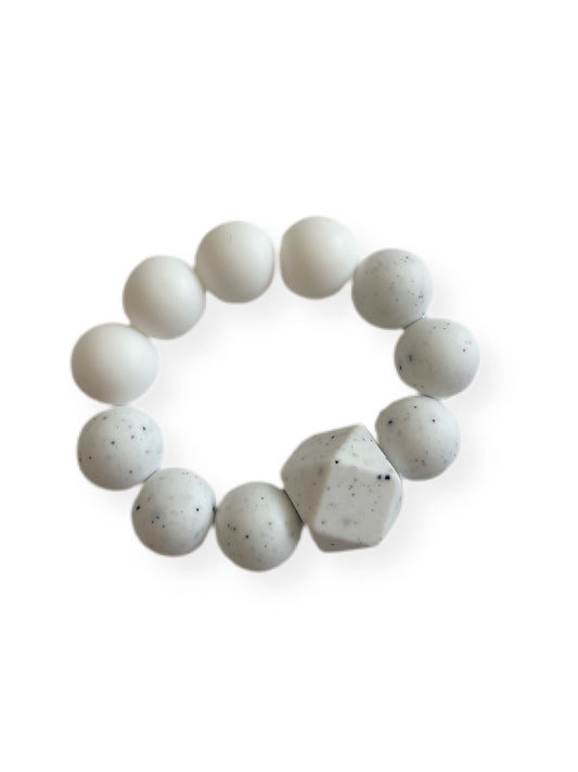 Silicone Bead Teether | Blizzard Freezer Teether | Sweet P Baby Co.
