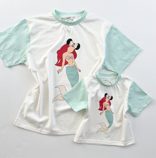 Mermaid Princess Adult Relaxed Fit T-Shirt