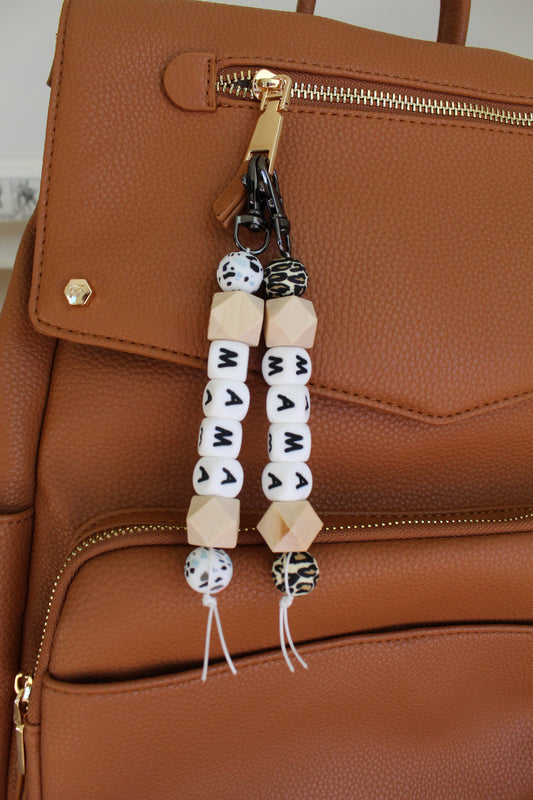 Mama Name Teether | Mama Keychain Teether | Sweet P Baby Co.