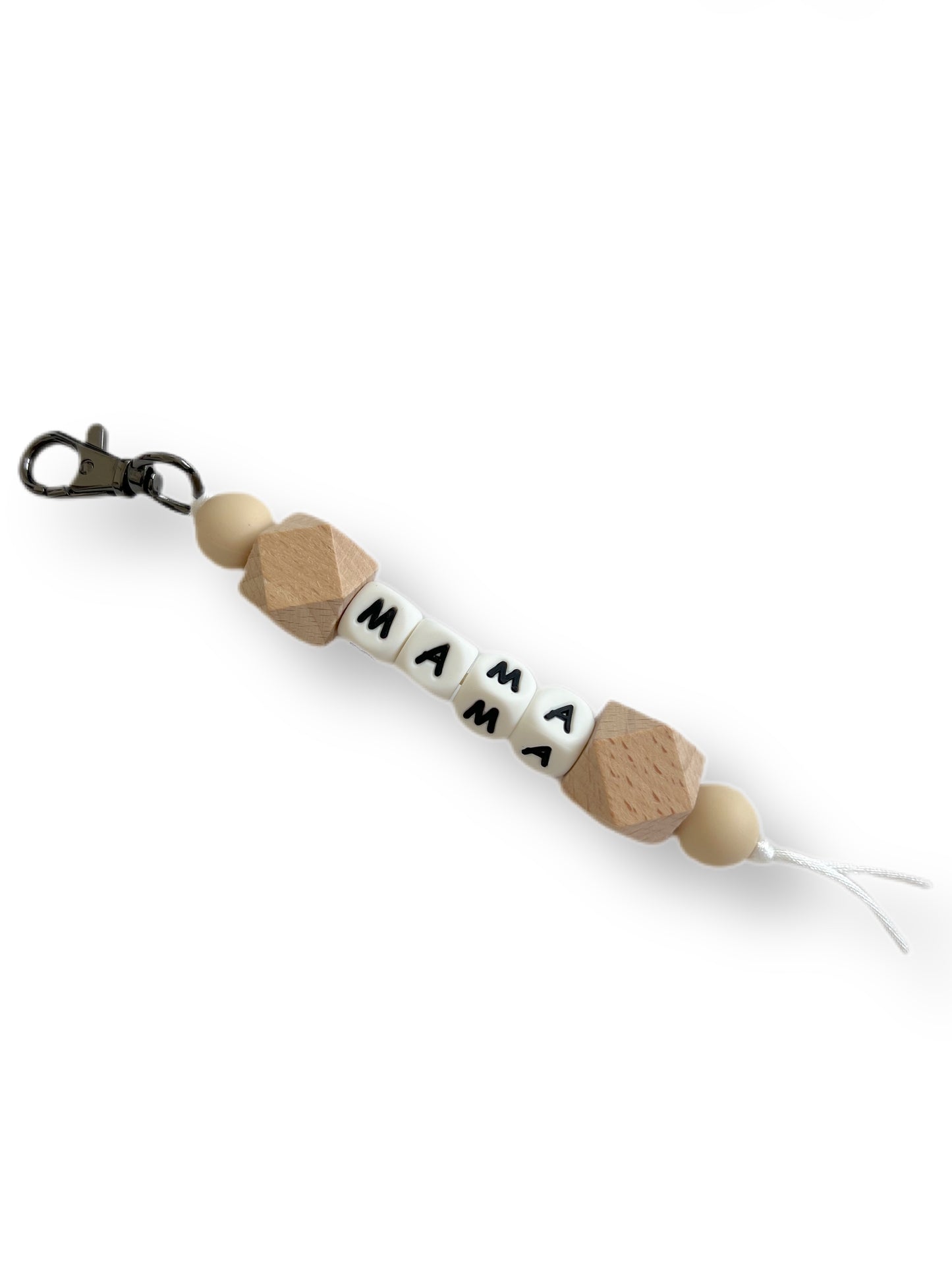 Mama Name Teether | Mama Keychain Teether | Sweet P Baby Co.