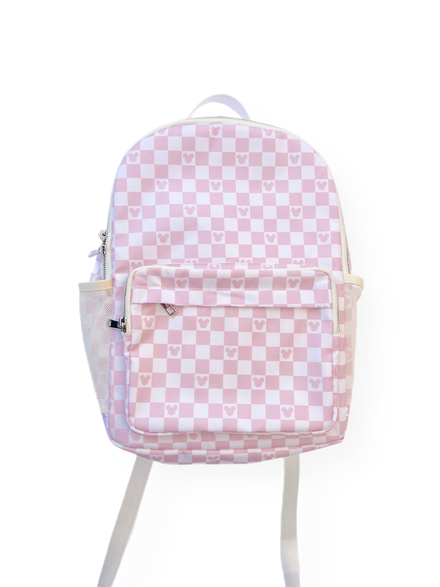Pink Checkered Magic Backpack