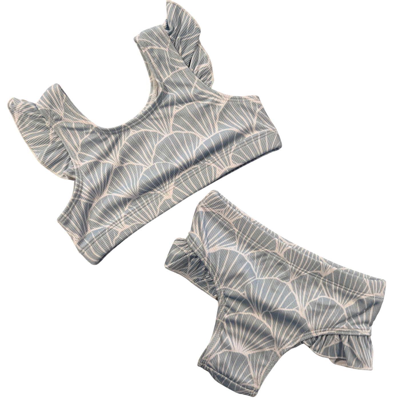Blue Tides Ribbed Bikini