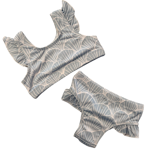 Blue Tides Ribbed Bikini