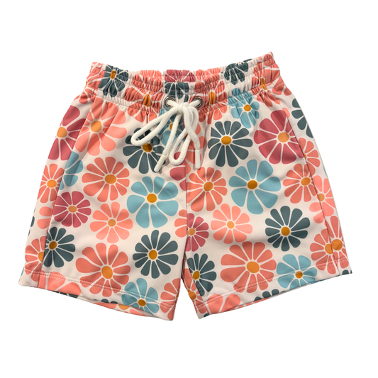 Boho Bloom Swim Shorts