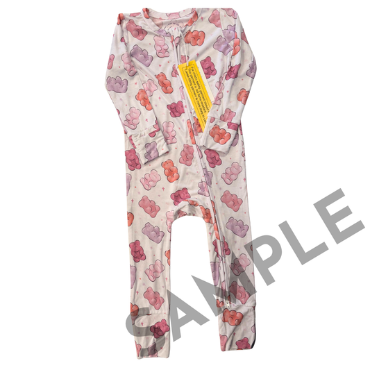 Pink Gummy Bears Size 12-18 Mo.