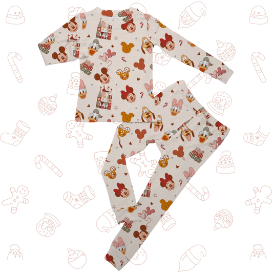 Merry Magic Toddler & Kids 2-Piece Bamboo Pajamas PRE-ORDER