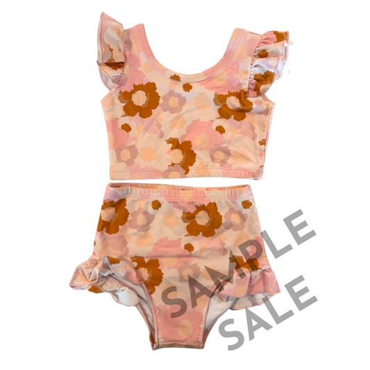 Blush Meadow Flutter Bikini Size 3T