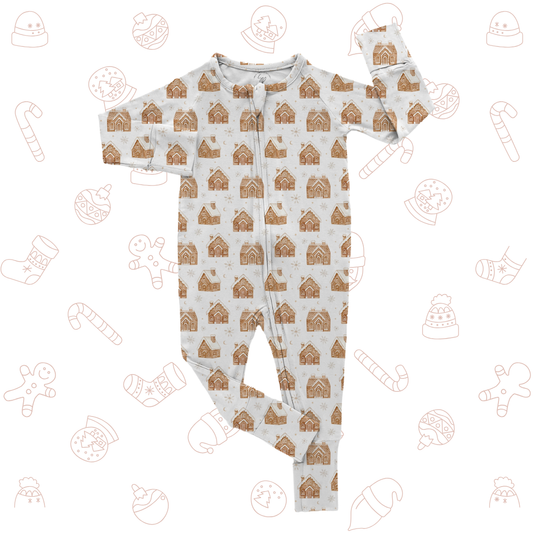 Ginger Cottage Zip Up Bamboo Pajamas PRE-ORDER