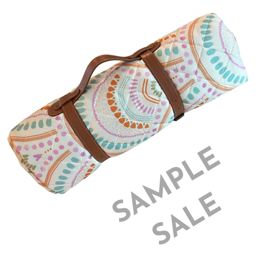 Boho Rainbow Beach Mat