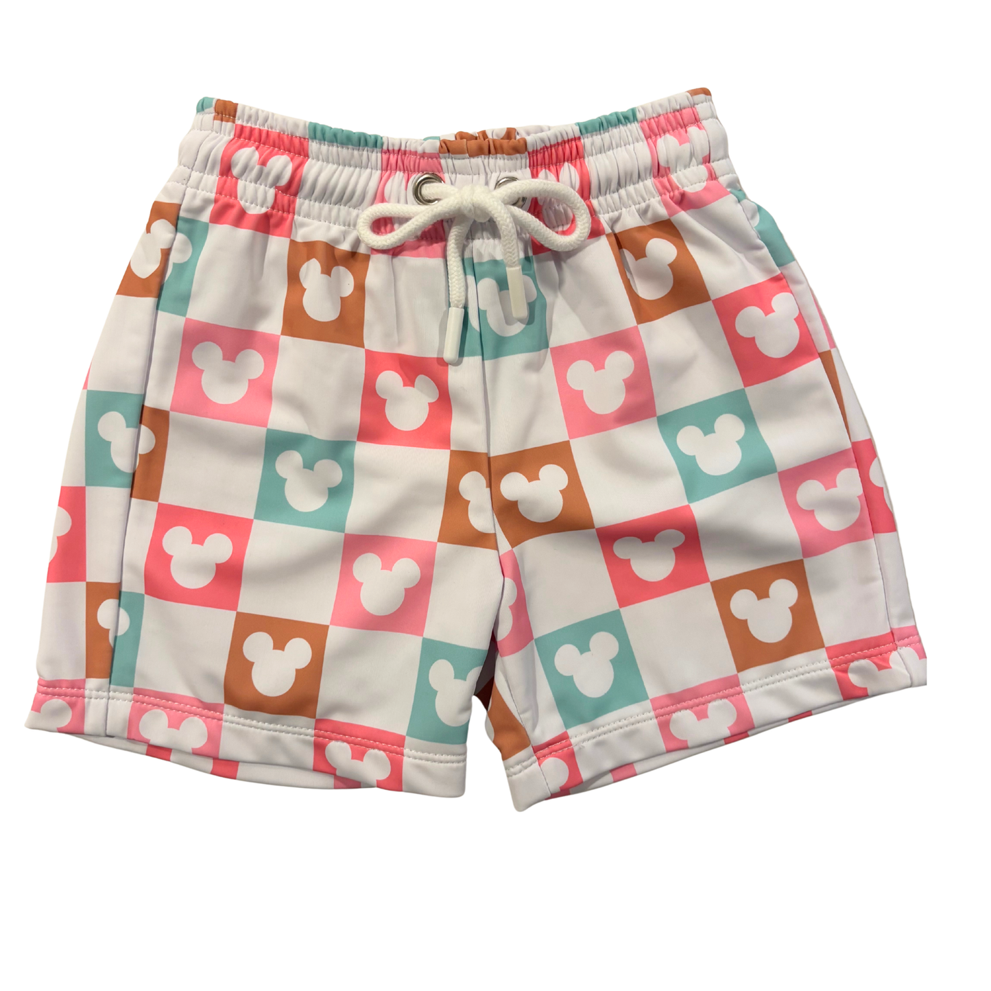Coastal Mouse Check Swim Shorts
