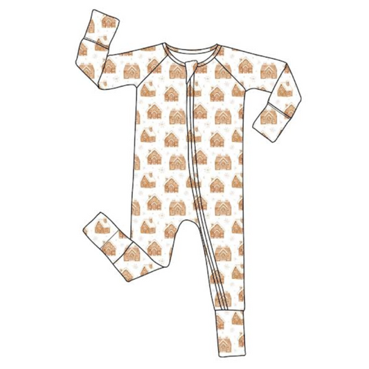 Ginger Cottage Zip Up Bamboo Pajamas PRE-ORDER