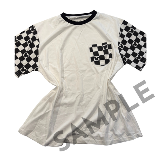 Black Check Adult Size 2XL