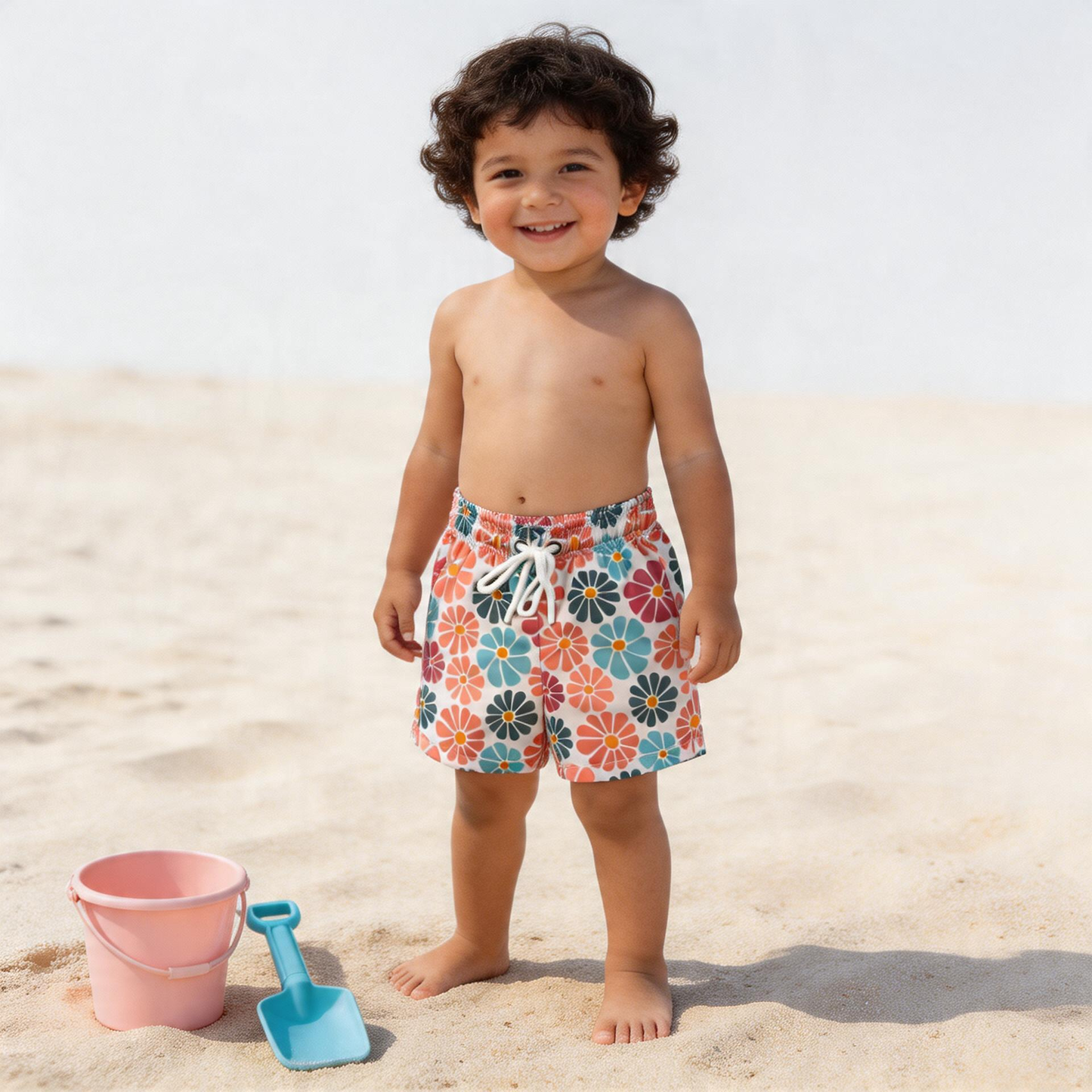 Boho Bloom Swim Shorts