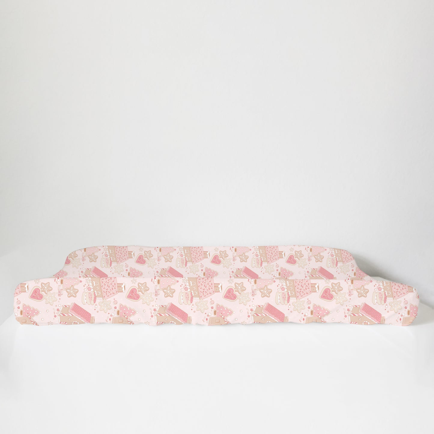 Gingerbread Bamboo Changing Pad Cover-