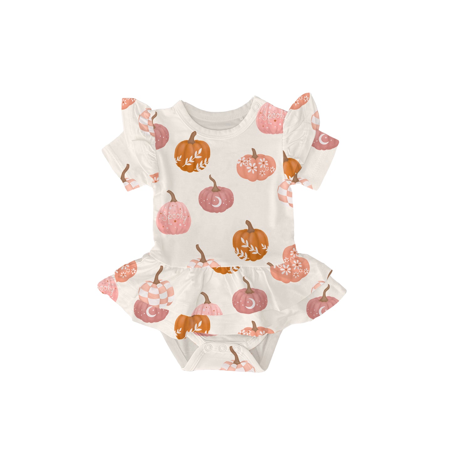 Painted Pumpkins Baby Twirl Dress