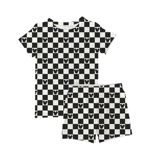 Checkers & Magic Toddler & Kids Shorts Bamboo Set