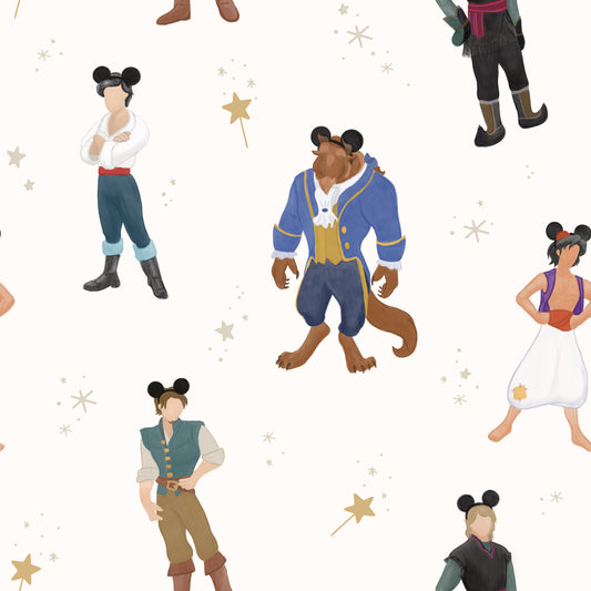 Prince Toddler & Kids Two Piece Bamboo Pajamas