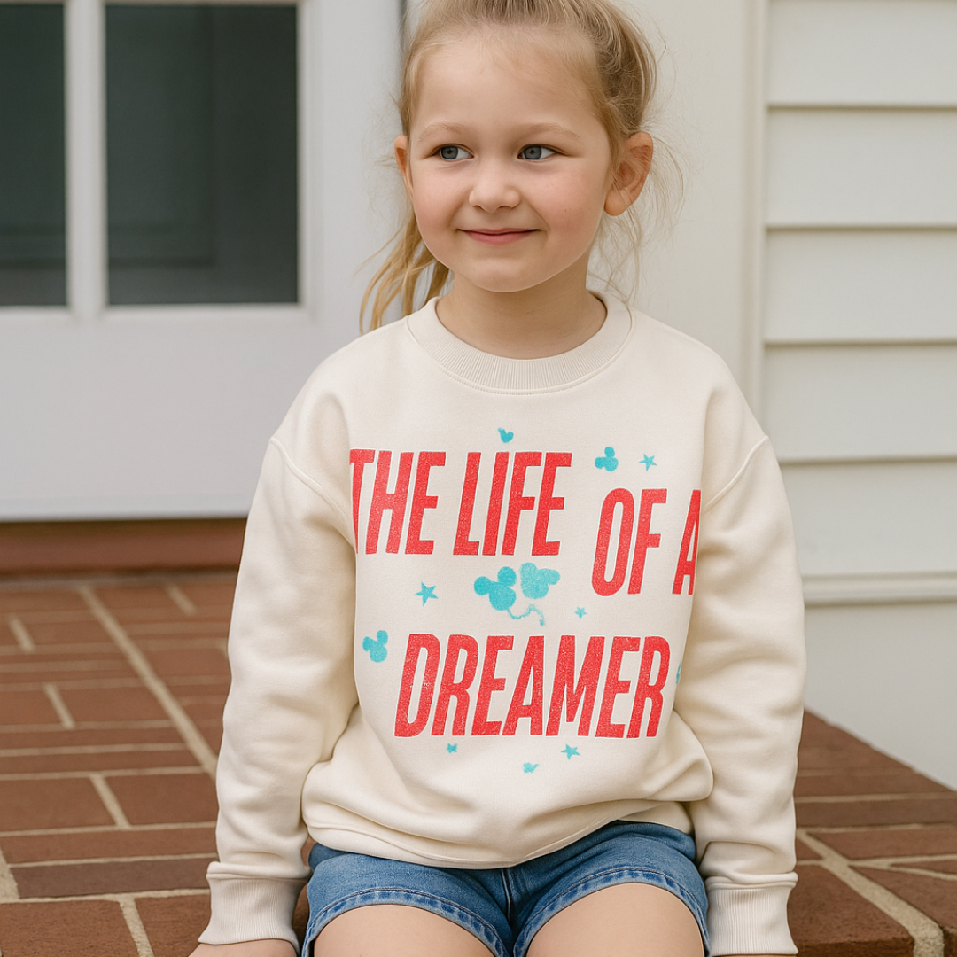 Kid's Life Of A Dreamer Crewneck - PRE-ORDER