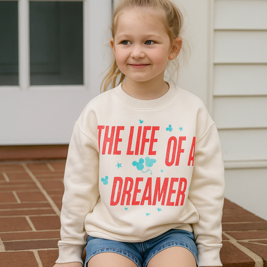 Kid's Life Of A Dreamer Crewneck - PRE-ORDER