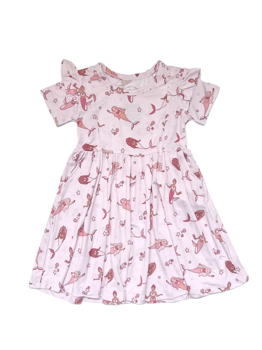 Mermaid Girls Twirl Dress