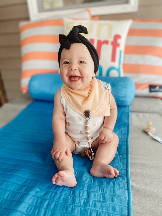 Beech Wood Pacifier Clips | Mini Beech Wood Clip | Sweet P Baby Co.