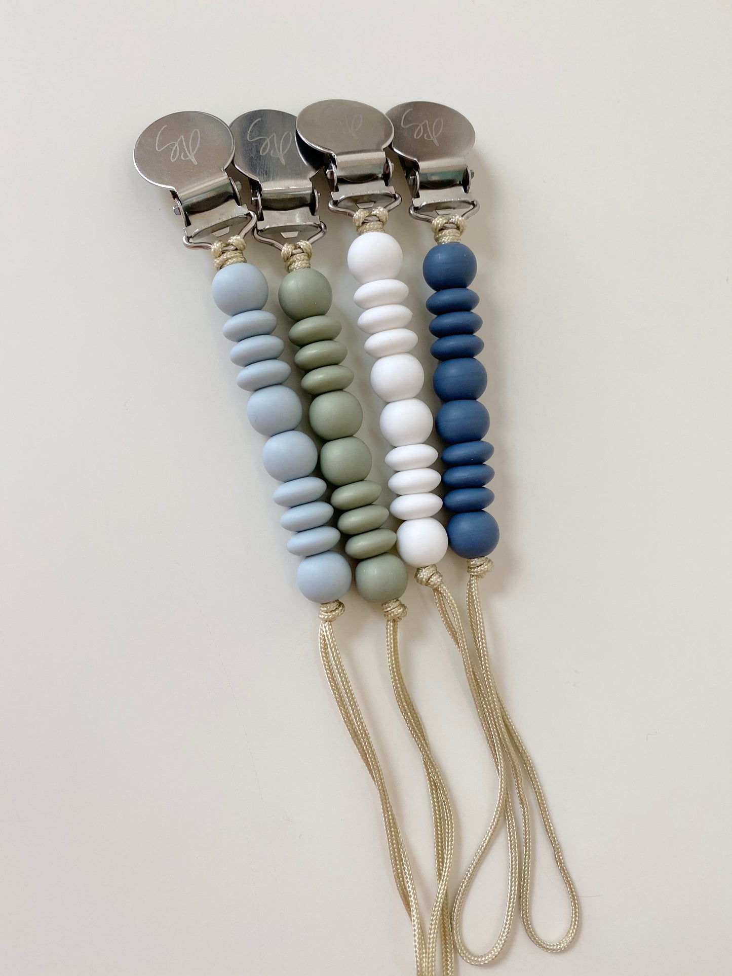 Parker Pacifier Clip | Baby Pacifier Clip | Sweet P Baby Co.