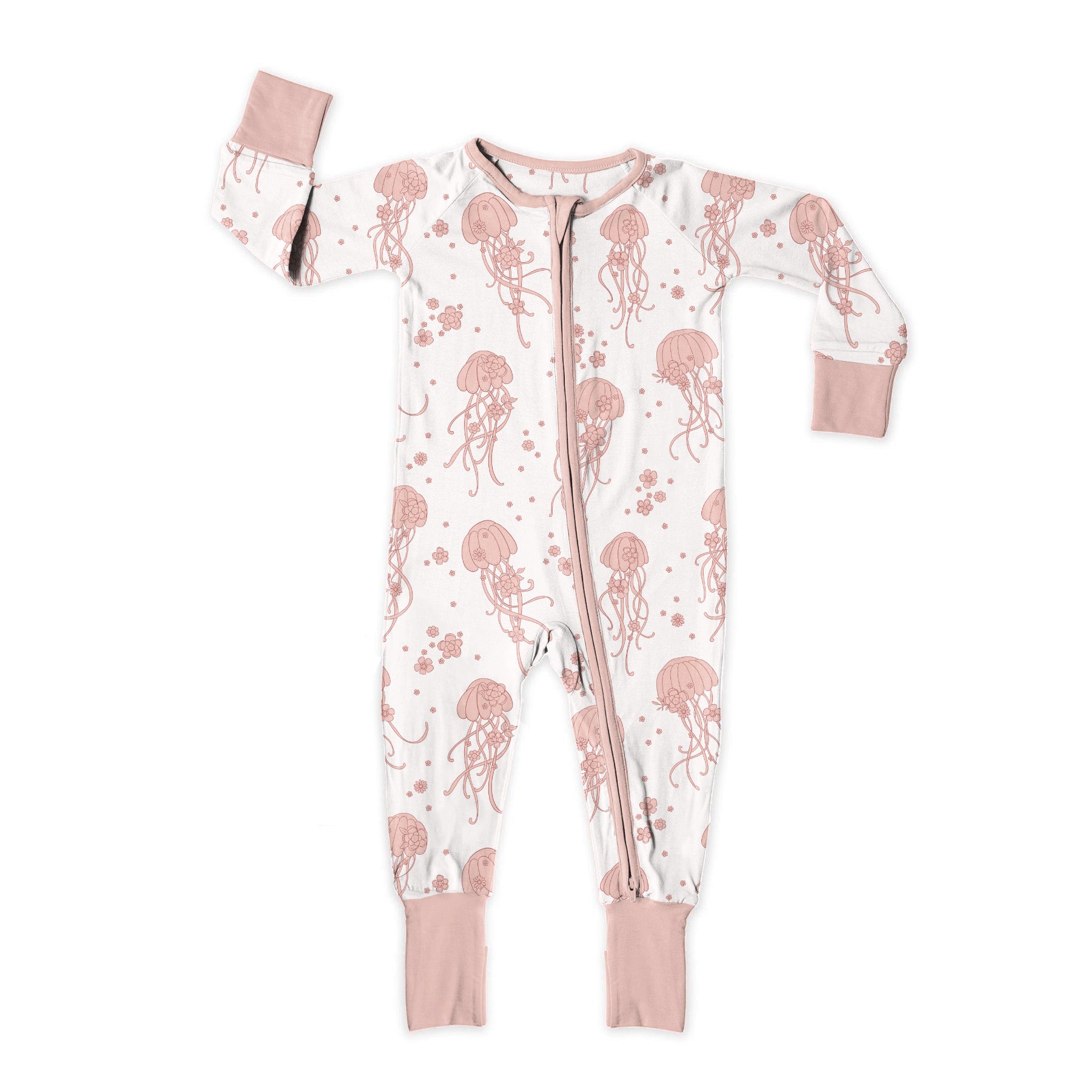Zip up Baby Pajamas | Zip up Cotton Pajamas | Sweet P Baby Co.