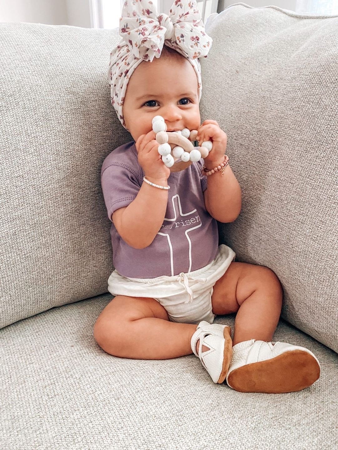 Blizzard Baby Teether | Small Baby Teether | Sweet P Baby Co.