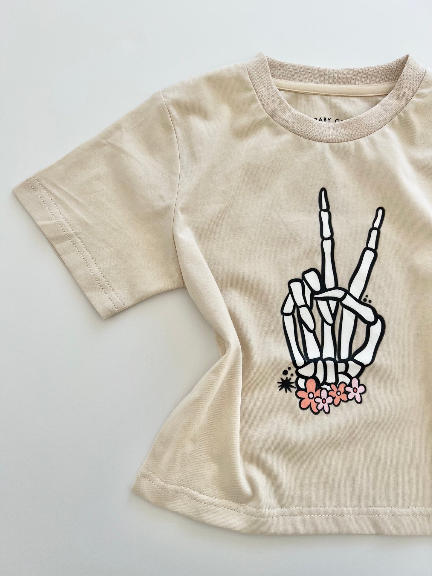 Peace Skelly Toddler & Kids T Shirt