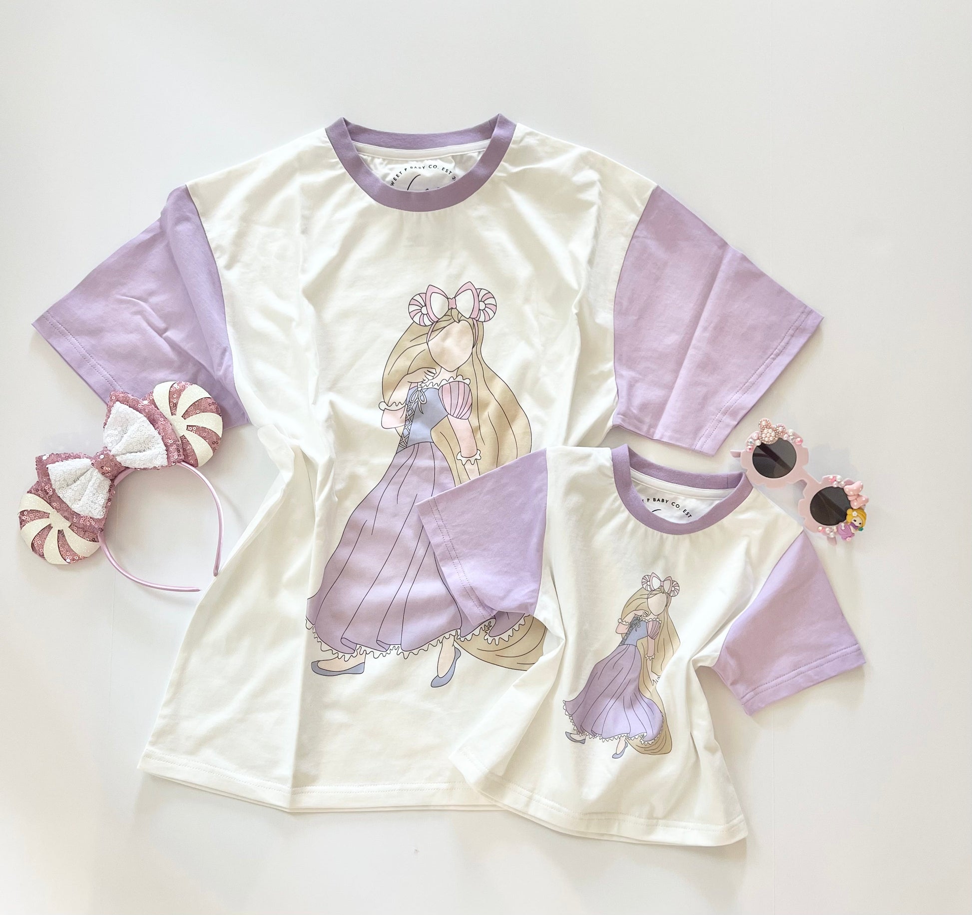 Lilac Princess T Shirts | Princess Toddler T Shirt | Sweet P Baby Co.